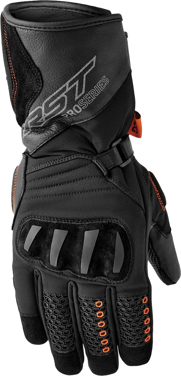 RST Artic D3O CE Textile Glove Waterproof - Black - L