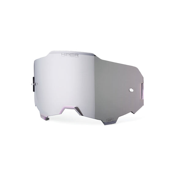 100Percent Armega/Armatic Hiper Hiper Mirror Silver Lens