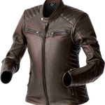 RST Women's Roadster Air D3O CE Leather Jacket - Brown - XL