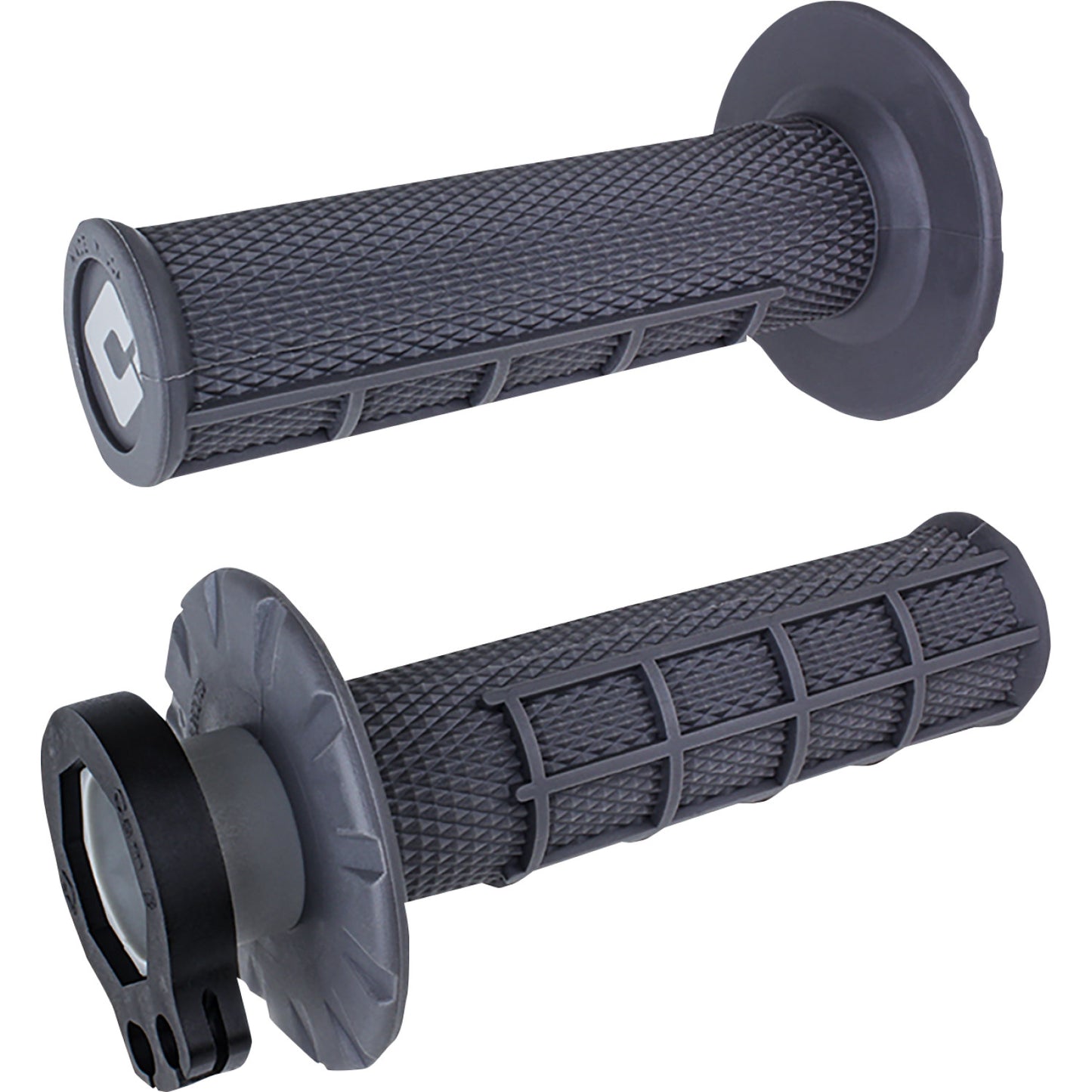 ODI Half Waffle Lock-On Grip Graphite