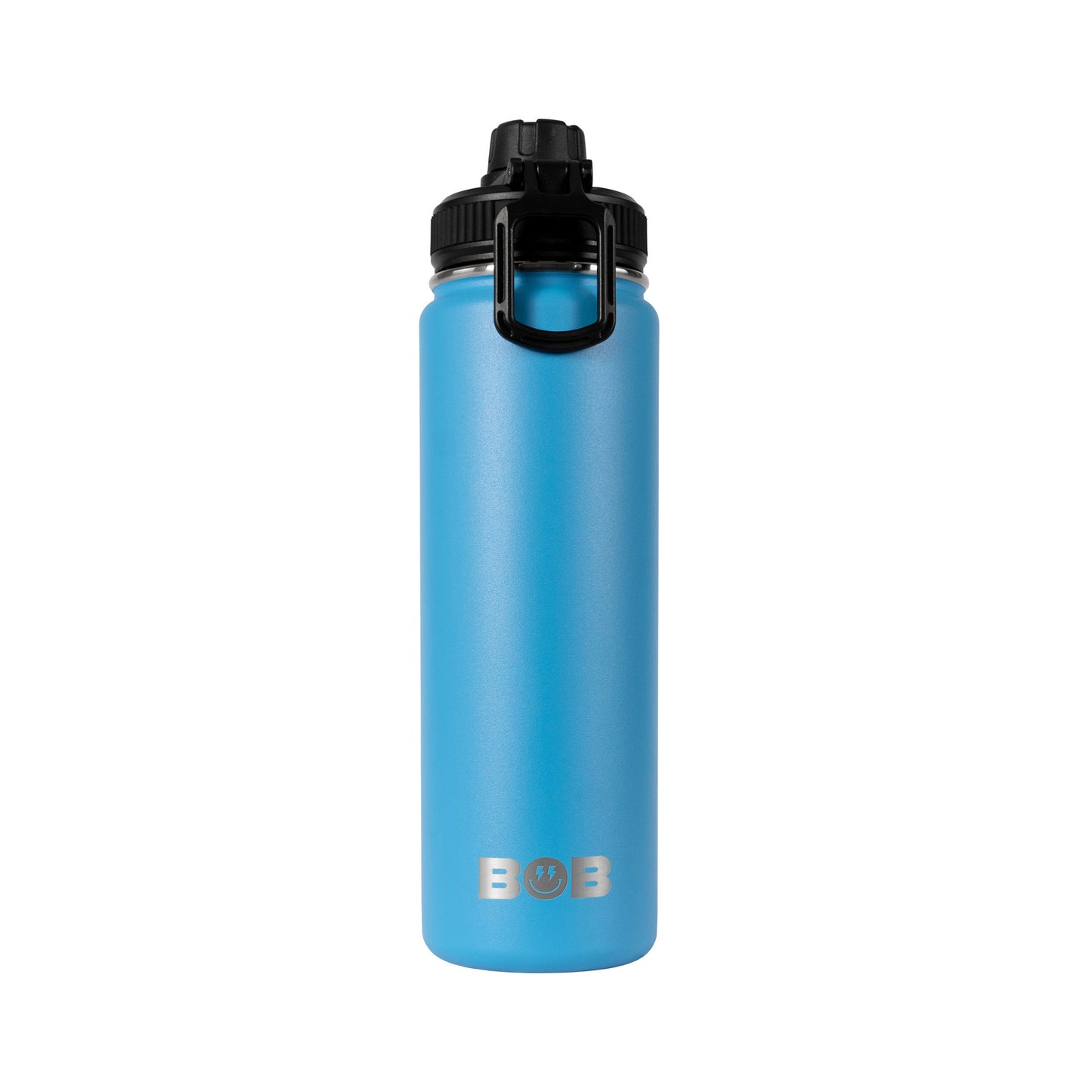 BOBs 26Oz Double Wall Vacuum Insulated Water Bottle with Spout Lid by BOB The Cooler Co