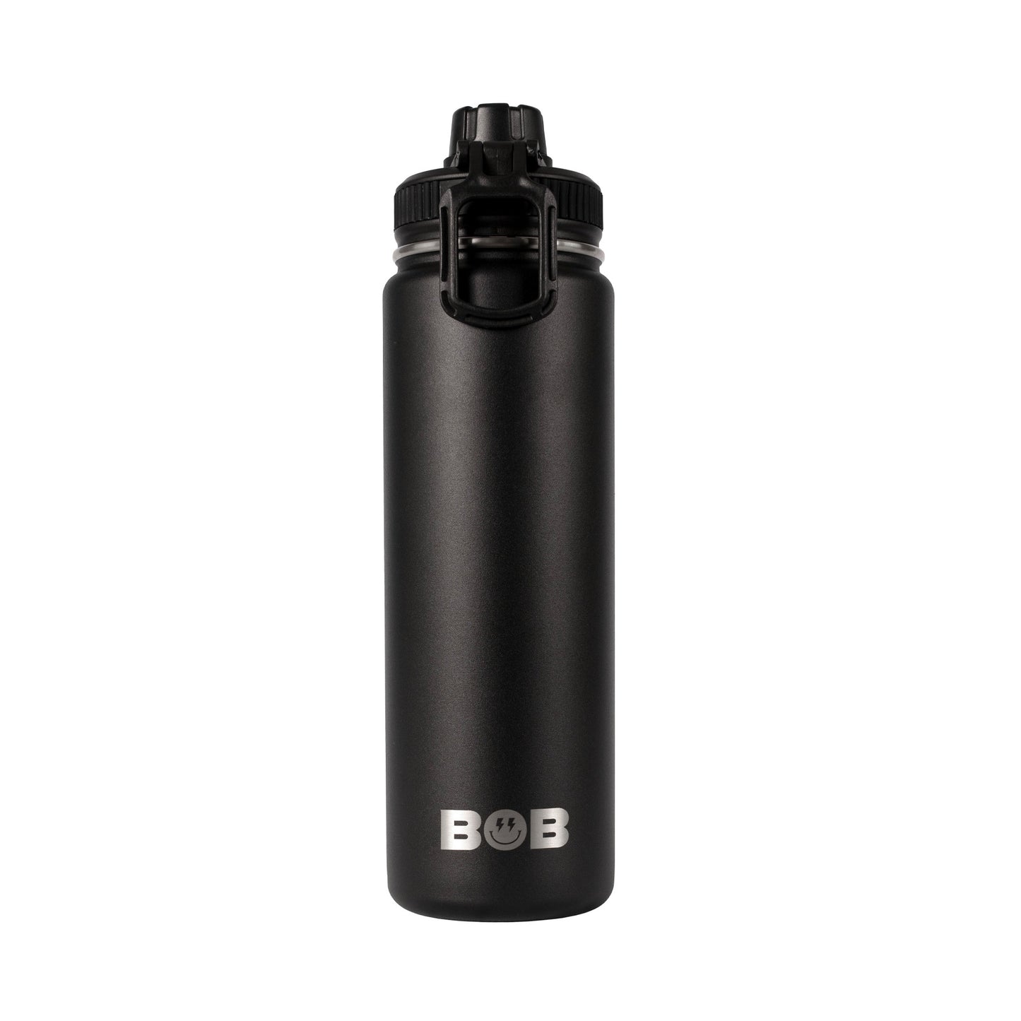 BOBs 26Oz Double Wall Vacuum Insulated Water Bottle with Spout Lid by BOB The Cooler Co