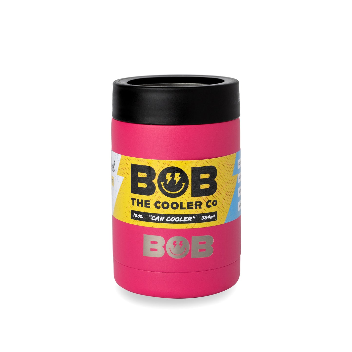 BOBs 12Oz Short Double Wall Vacuum Insulated Can Cooler
