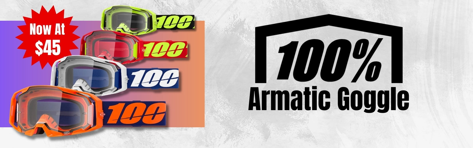 100% Armatic Goggles