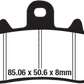 EBC Sintered Road Race Brake Pads GPFAX630HH