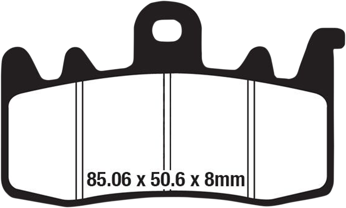 EBC Sintered Road Race Brake Pads GPFAX630HH