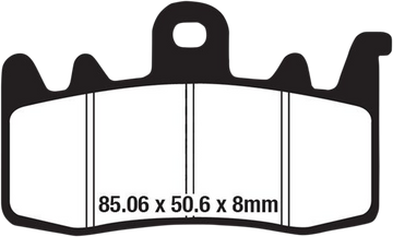 EBC Sintered Road Race Brake Pads GPFAX630HH