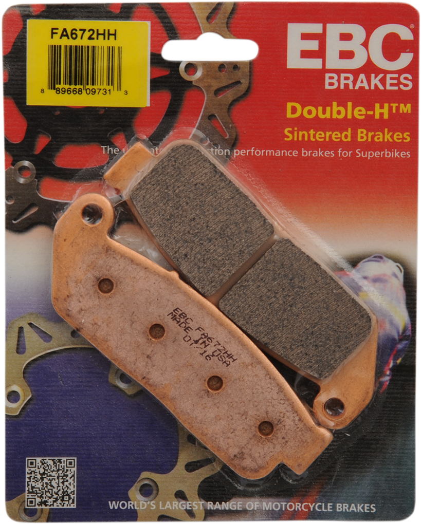 EBC Brake Pads - Scout - FA672HH FA672HH