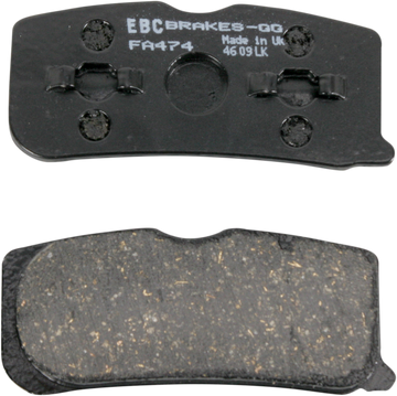 EBC Organic Brake Pads FA474