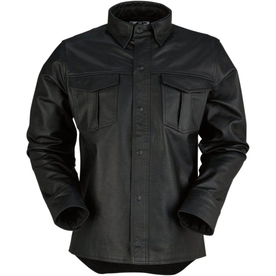 Z1R Motz Leather Shirt - Black - Small - Lemans 2810-3393