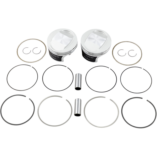 Wiseco Tracker* Series Piston Kit - 3.895" - 88 Cubic Inch Bored to 95 Cubic Inch - +0.020" - Twin Cam K0208P2