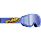 FMF PowerCore Goggles - Core - Cyan - Blue Mirror F-50051-00004
