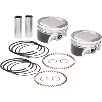 WISECO Tracker* Series Piston Kit - 3.498" - 883 cc Bored to 1200 cc - Standard - 883 XL K0212PS