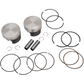 Wiseco Tracker* Series Piston Kit - 3.518" - 1340 cc 80 Cubic Inch - +0.020" - Evolution K0215P2