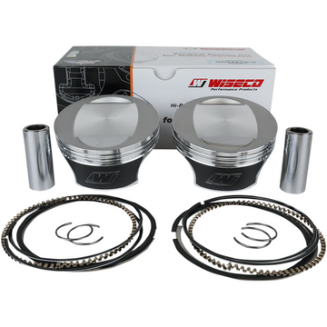 WISECO Tracker* Series Piston Kit - 3.937"- 96 Cubic Inch Bored to 106 Cubic Inch - Twin Cam K0211PS