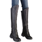 Z1R Women's Half Chaps - Black - L/XL 2815-0093