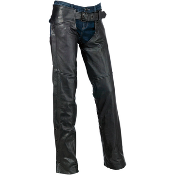 Z1R Women's Sabot Chaps - Black - XS 2815-0095