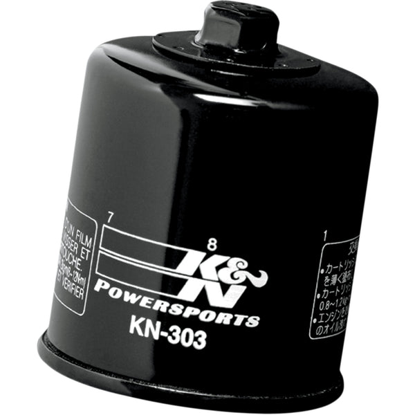 K & N Performance Oil Filter - Bimota/Honda/Kawasaki/Polaris/Yamaha KN-303