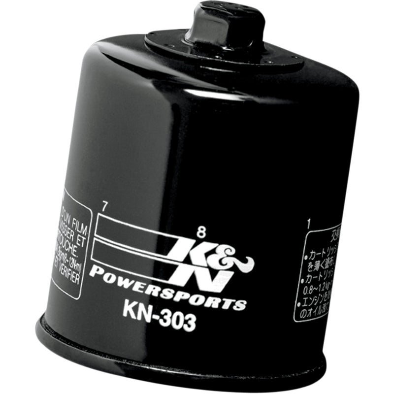 K & N Performance Oil Filter - Bimota/Honda/Kawasaki/Polaris/Yamaha KN-303
