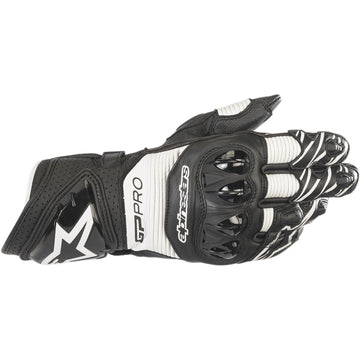 ALPINESTARS GP Pro RS3 Gloves - Black/White - 3XL 3556922-12-3X