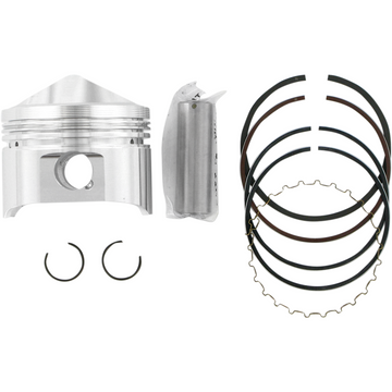 WISECO Piston Kit - 58.00 mm - Kawasaki | Suzuki 4815M05800