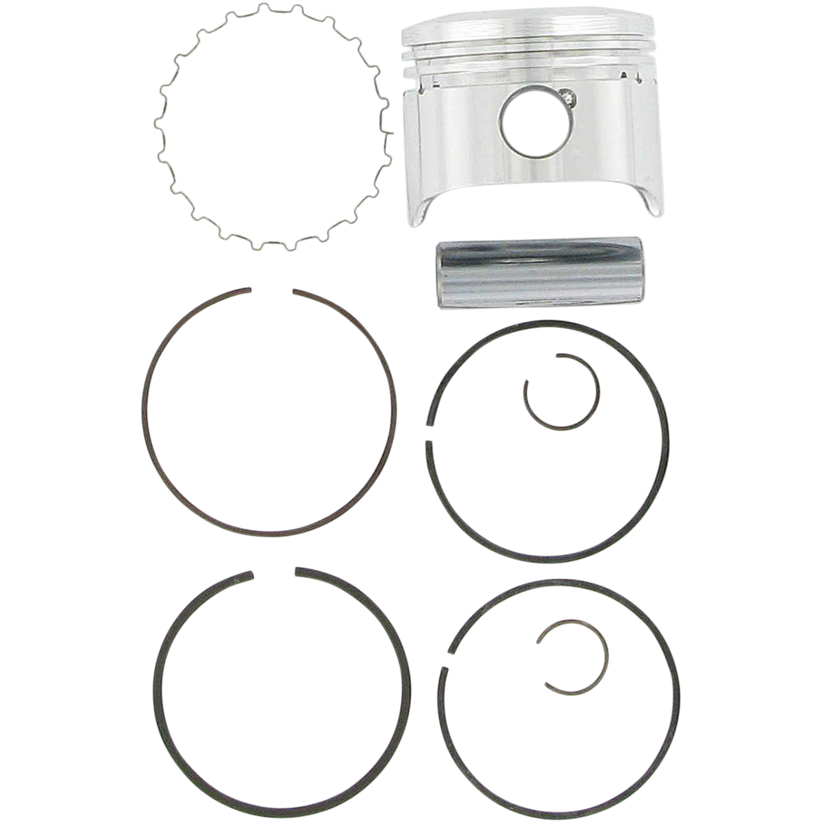 WISECO Piston Kit - 47.00 mm - Yamaha 4840M04700