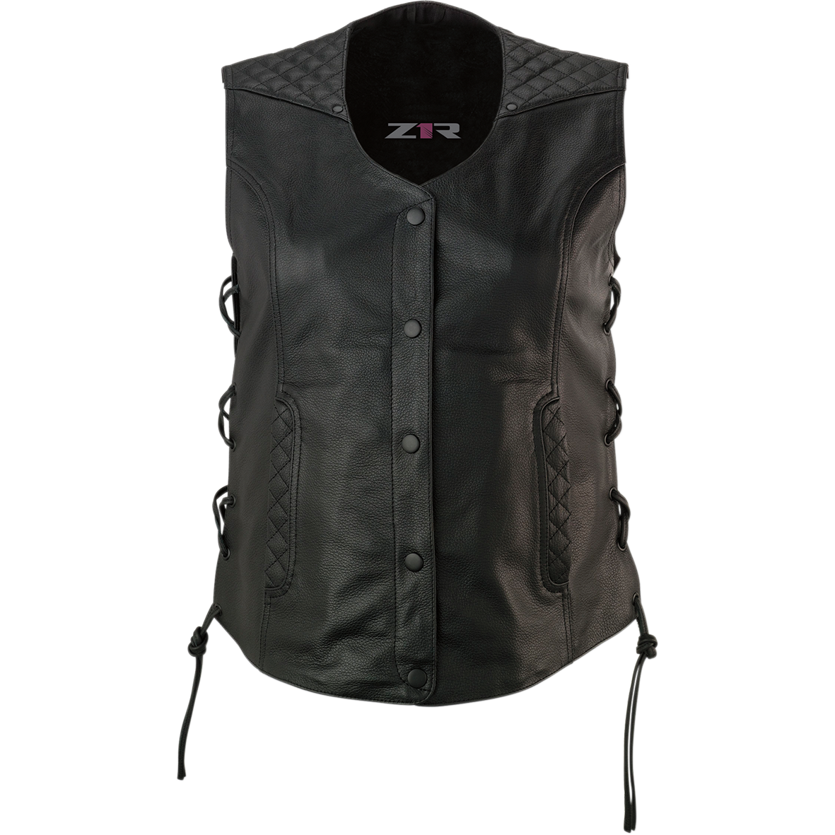 Z1R Women's Gaucha Vest - Black - Small 2831-0072