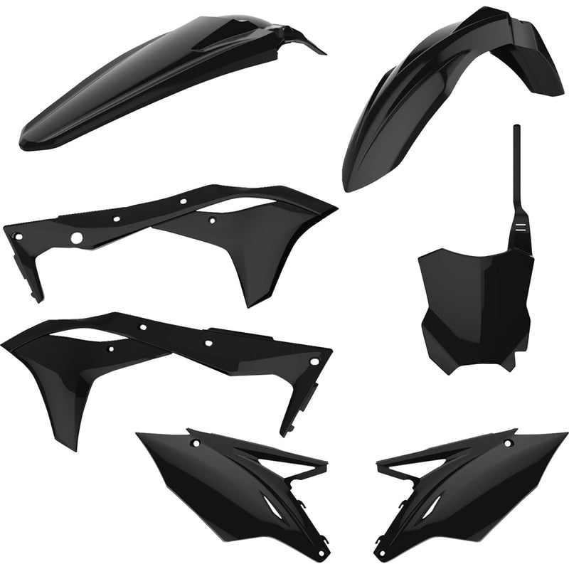 POLISPORT Body Kit - Complete - Black - KX 250F 90715 by Polisport