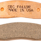 EBC Sintered "R" Brake Pads FA119R