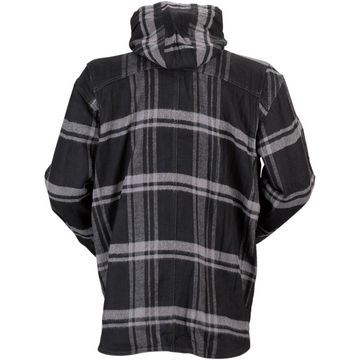 Z1R Timber Flannel Shirt - Black/Gray - 5XL 3040-2839