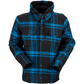 Z1R Timber Flannel Shirt - Black/Blue - 5XL 3040-2847