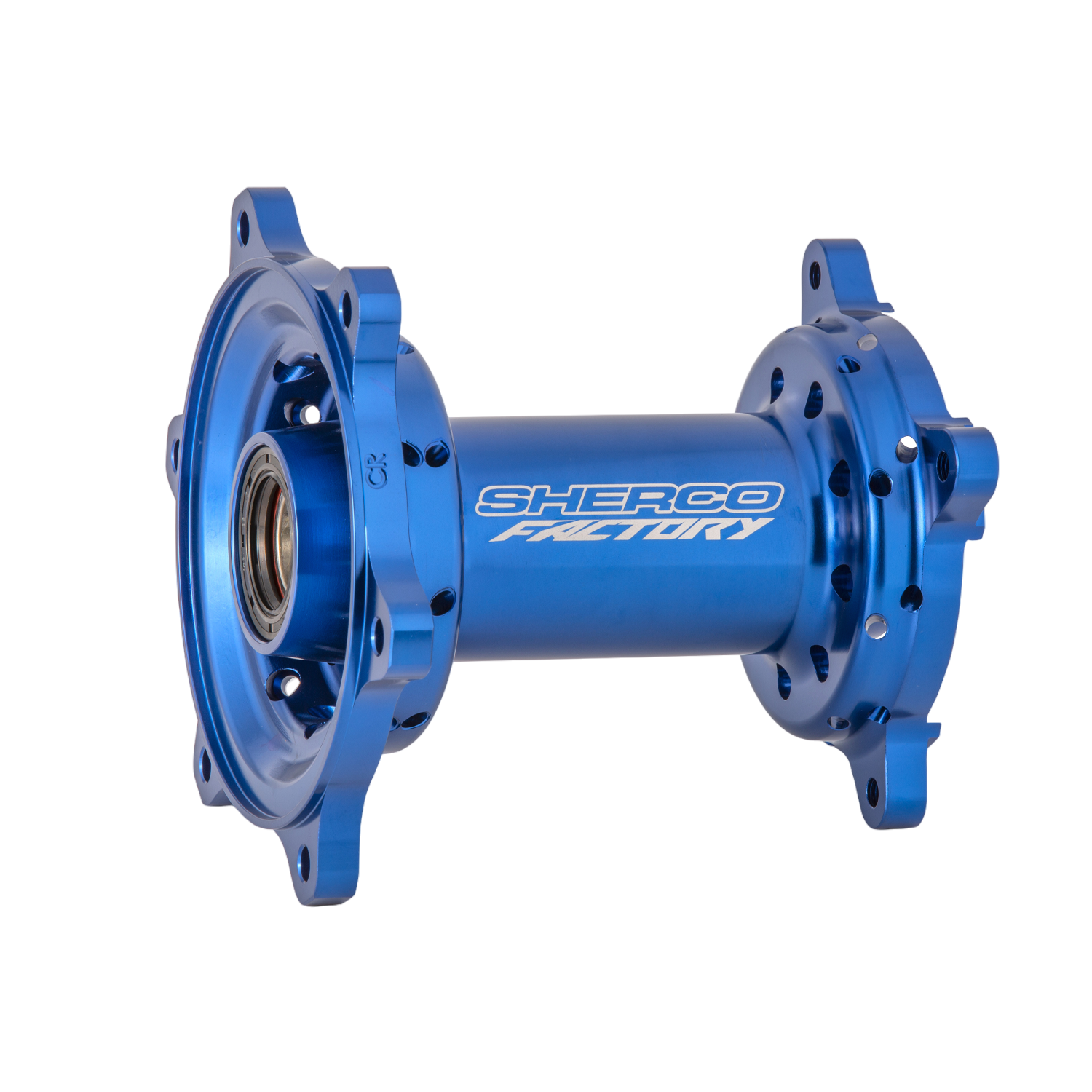 REAR HUB CNC BLUE SE SEF | Sherco