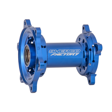 REAR HUB CNC BLUE SE SEF | Sherco