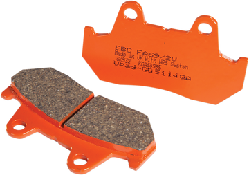 EBC Organic Brake Pads FA69/2