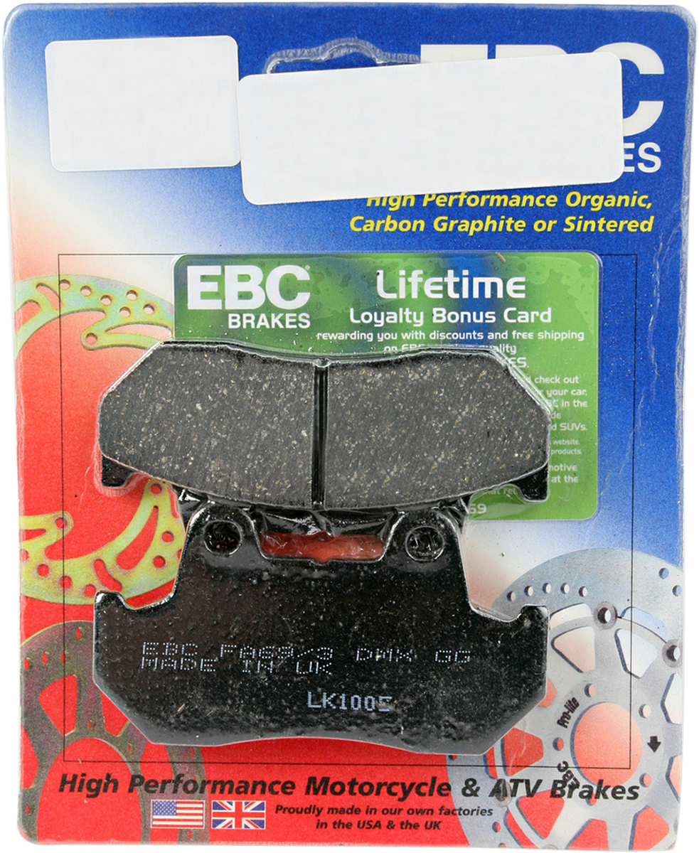 EBC Organic Brake Pads FA69/3