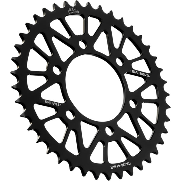 JT Sprockets Rear Sprocket - Kawasaki - Black - 41-Tooth JTA478.41BLK