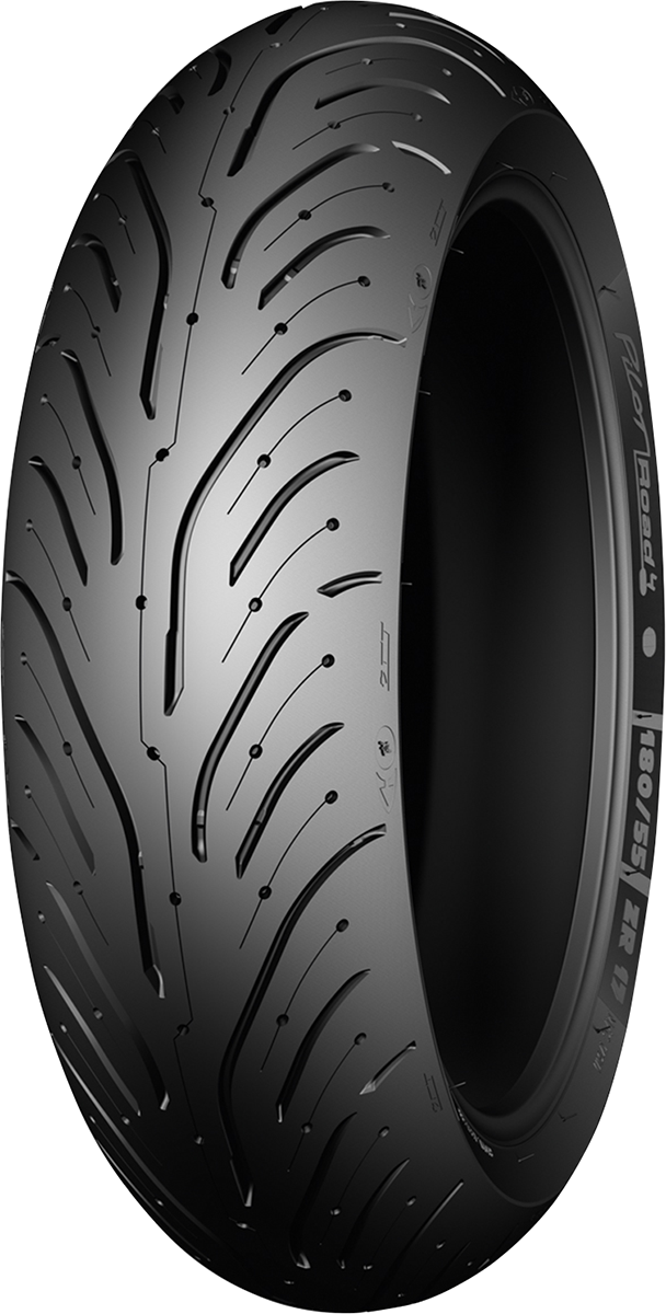 MICHELIN Tire - Pilot Road 4 GT - Rear - 180/55ZR17 - (73W) 48057