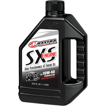 Maxima Racing Oil SXS UTV 4T Oil - 10W-40 - 1L 30-04901