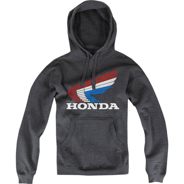 Honda Apparel Honda Vintage Wing Hoodie - Black - Small NP21S-S1835-S | Sweats Mens