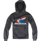 Honda Apparel Honda Vintage Wing Hoodie - Black - Large NP21S-S1835-L | Sweats Mens