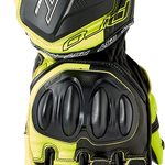 RST Pro Series GP D3O CE Leather Glove - Black/Fluro Yellow - S
