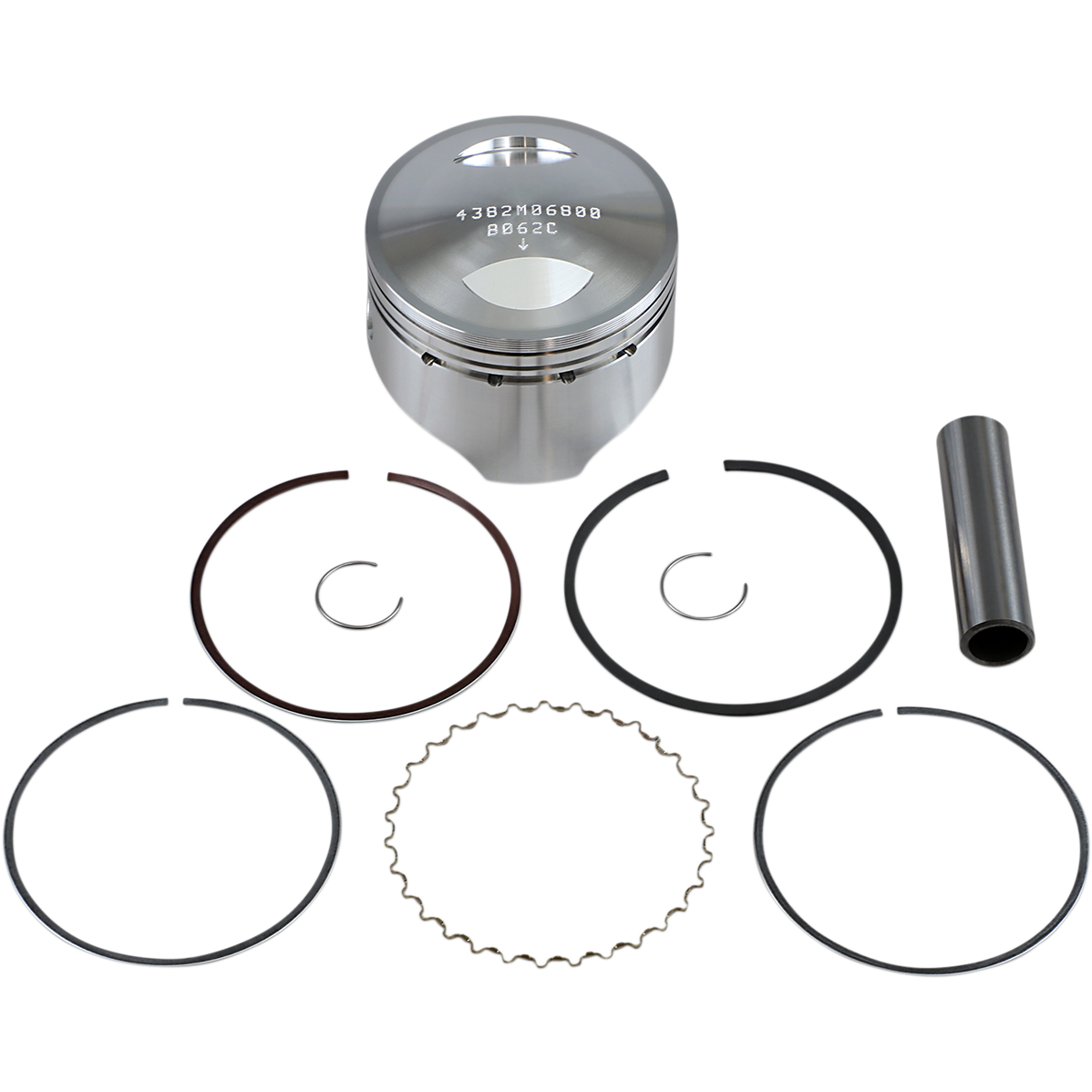 WISECO Piston Kit - 68.00 mm - Arctic Cat | Suzuki 4382M06800