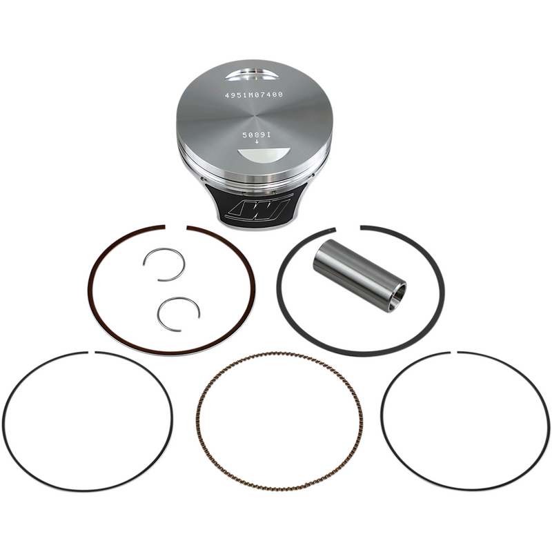 Wiseco Piston Kit - 74.00 mm - Yamaha 4951M07400