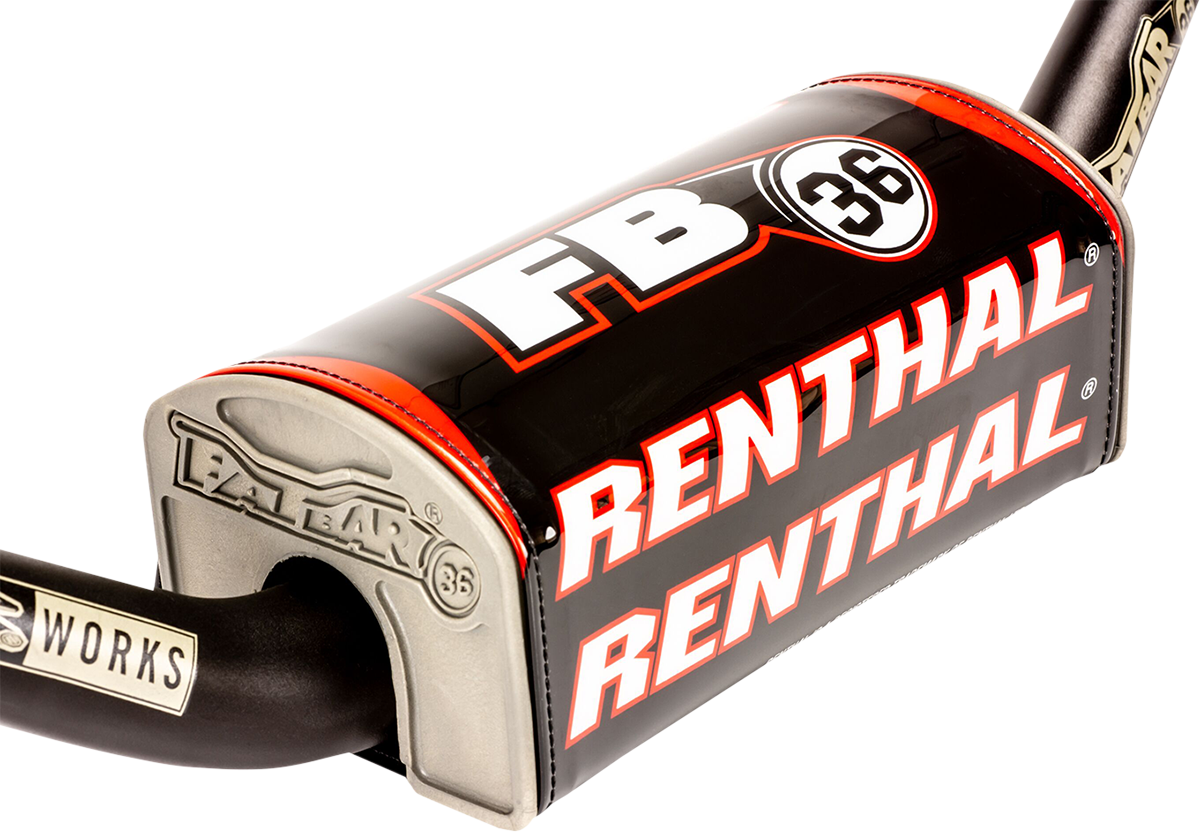 RENTHAL Bar Pad - Fatbar36* - Black/White/Red P335