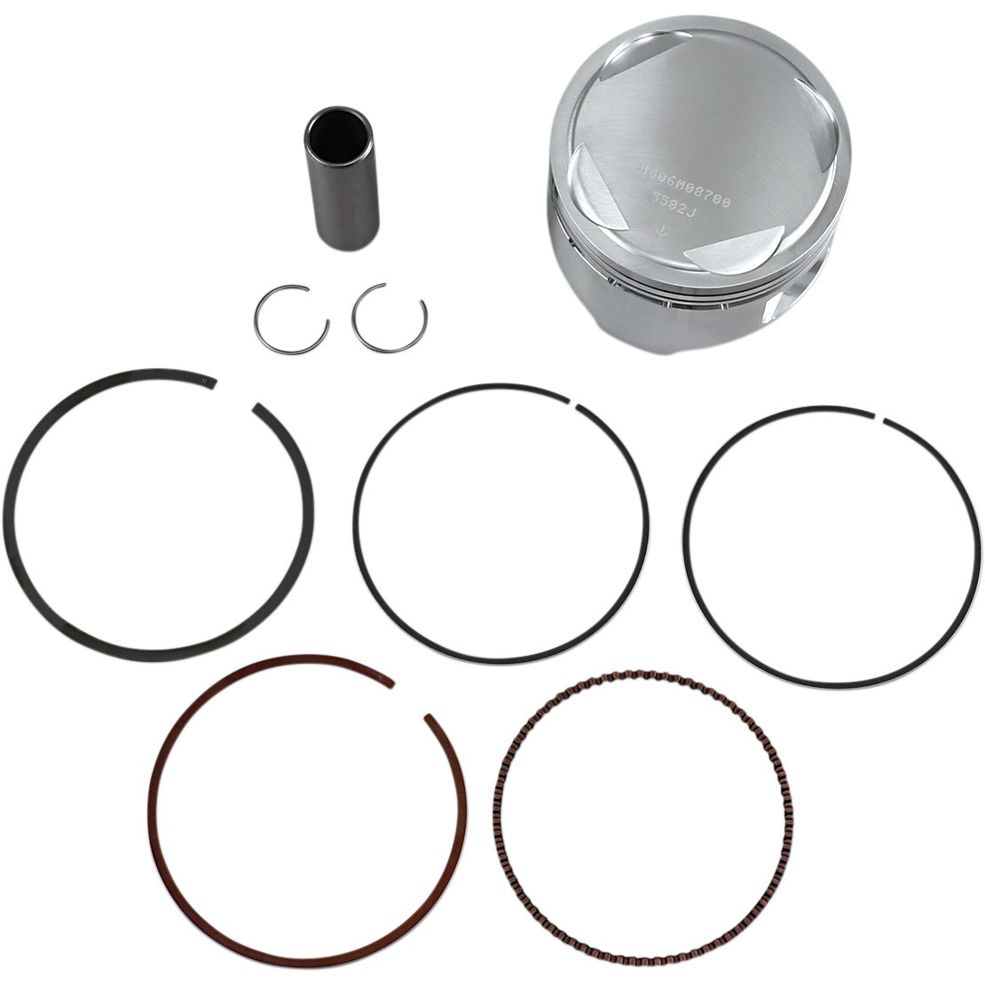 WISECO Piston Kit - 87.00 mm - Honda 4606M08700