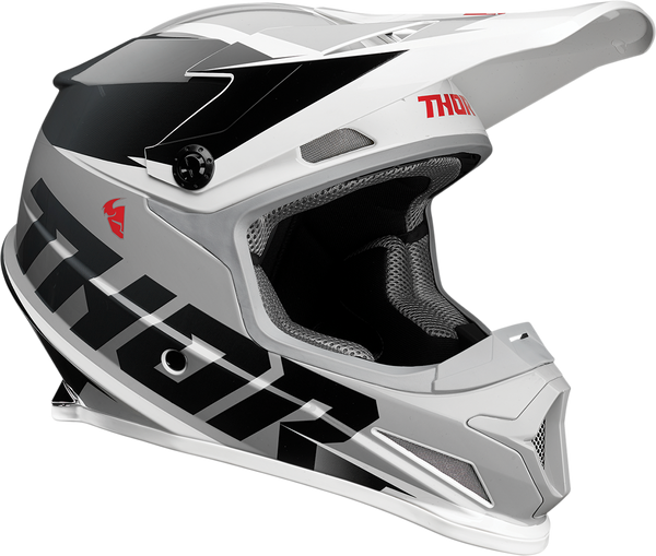 Thor Sector Helmet - Fader - Black/White - XS 0110-6773