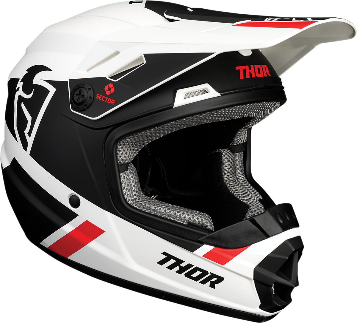 THOR Youth Sector Helmet - Split - MIPS® - White/Black - Small 0111-1359