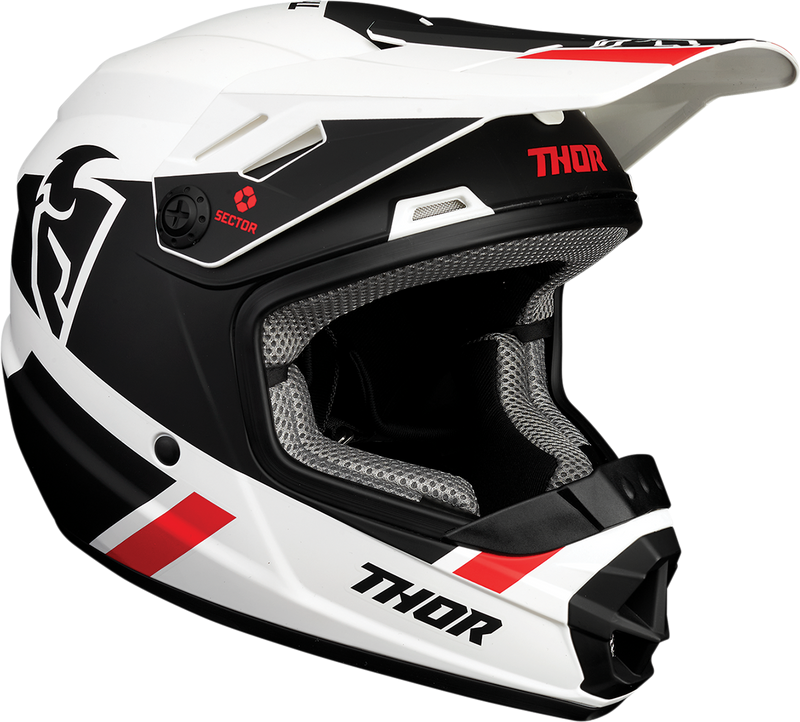 THOR Youth Sector Helmet - Split - MIPS® - White/Black - Small 0111-1359