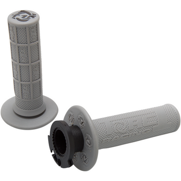 TORC1 Grips - Defy - Lock-On - 4-Stroke - Gray 3750-0702