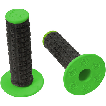 TORC1 Grips - Enduro - Dual - MX - Black/Green 2000-0208